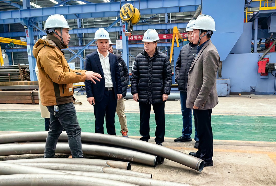 中國鋼結構協會空間結構分會領導專家一行蒞臨萬豪考察指導工作 中國鋼結構協會空間結構分會領導專家一行蒞臨萬豪考察指導工作