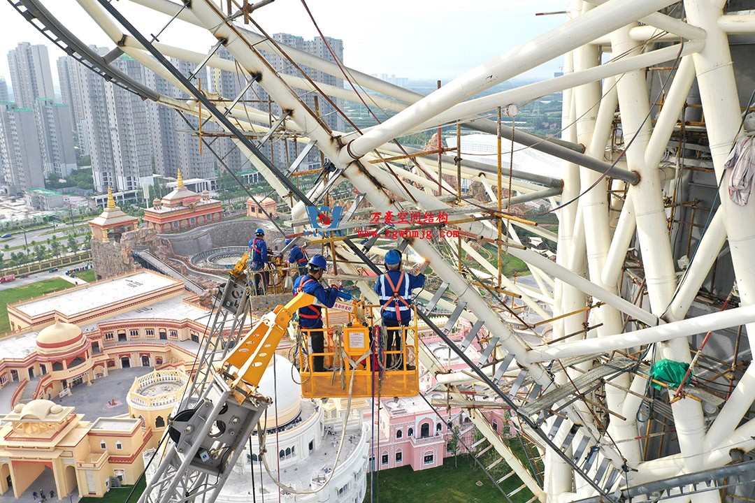 ETFE膜結構地標塔—以愛之名，點亮絲路歡樂世界