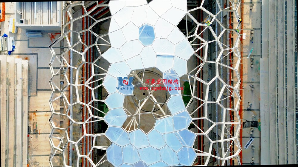 浙江萬(wàn)豪空間結(jié)構(gòu)集團(tuán)有限公司安吉云安里項(xiàng)目膜結(jié)構(gòu)工程進(jìn)展報(bào)告