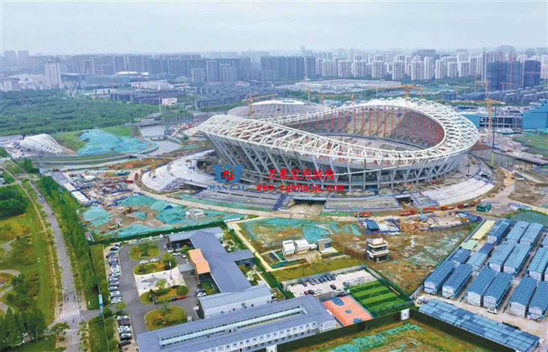 緊跟“蘇超熱浪”，火熱施工中，一只白鷺即將振翅高飛！