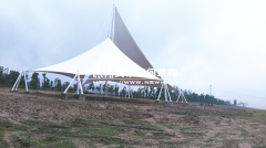 景觀膜結構建筑-綠化城市