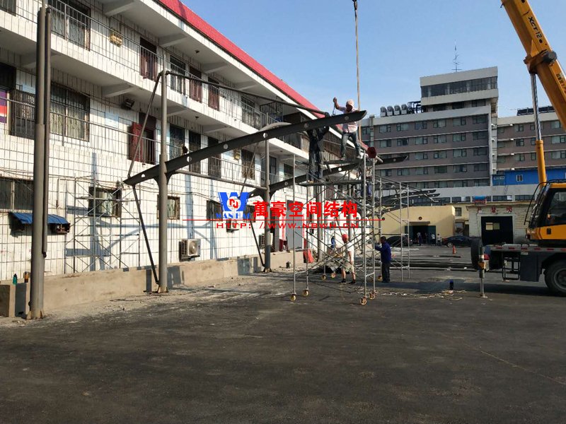 膜結構車棚維修