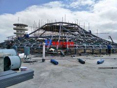 茶卡鹽湖景區(qū)膜結(jié)構(gòu)項目——不懼艱難，勇往直前